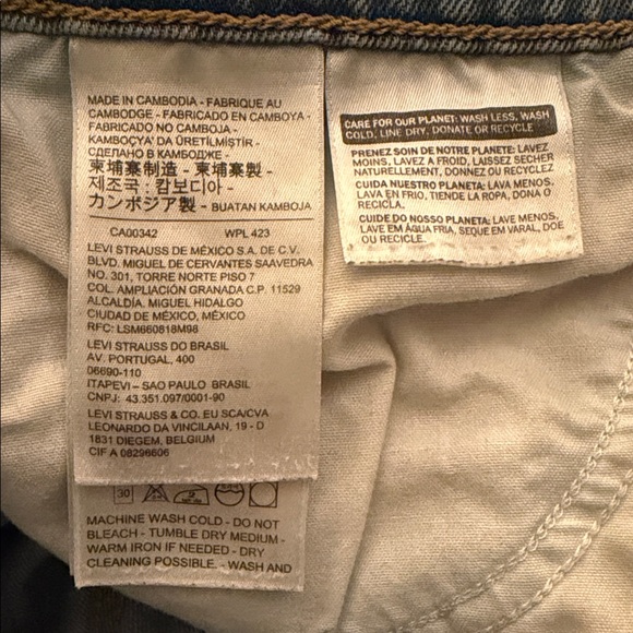 Levi's Women's Wedgie Skinny Jeans Size 30 - Picture 6 of 10